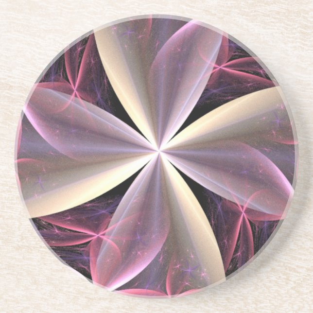 Three Dimensional Pink Drink Coaster (Front)