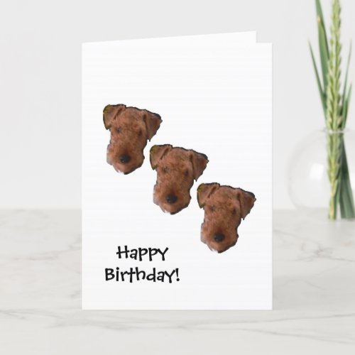 Three dog night birthday card