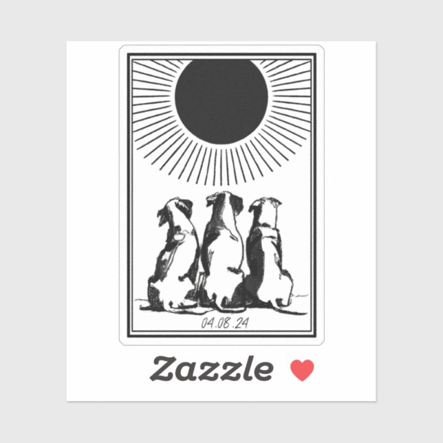 Three Dog "Night" Sticker (Sheet)
