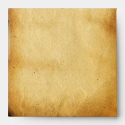 THREE DOGGIES WITH ROSESMonogram  Parchment Envelope