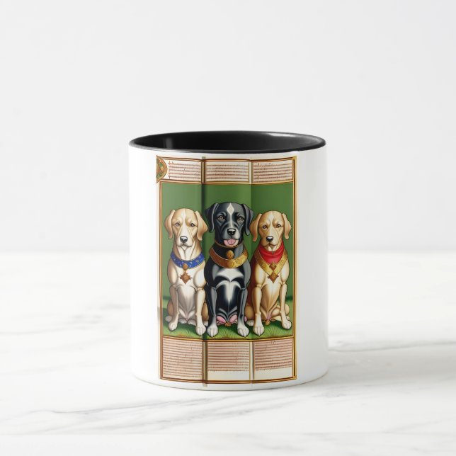 Three Dogs Mug (Center)