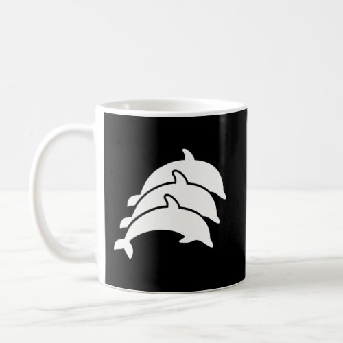 Three Dolphins Coffee Mug
