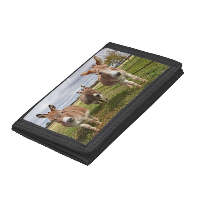 Three Donkey’s Tri-fold Wallet (Bottom)