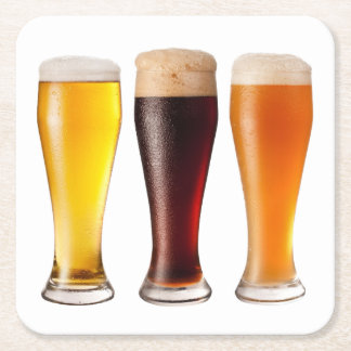 Three Draft Beers Coaster