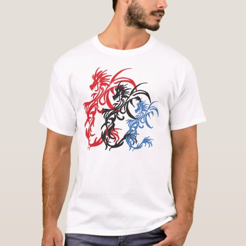 Three Dragons T_Shirt