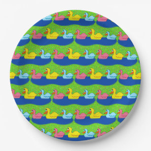 Three Ducks Paper Plates