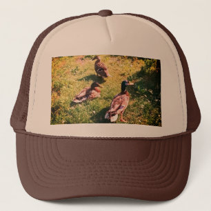 Three ducks trucker hat