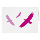 Three Eagles Flying (Purple) (Front Horizontal)