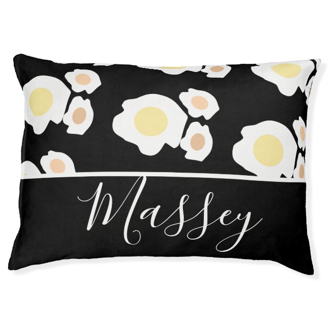 Three Eggs Pattern Name   Pet Bed (Front)