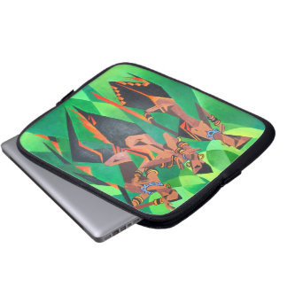 Three Ethnic Traditional Black Women Dancing Laptop Sleeve
