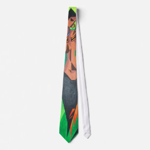Three Ethnic Traditional Black Women Dancing Neck Tie