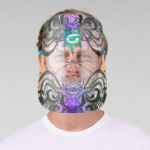 Three Eyed Elegant Alien Tribe Face Shield (Insitu)