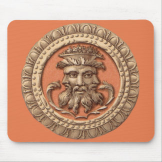 three faces mouse pad