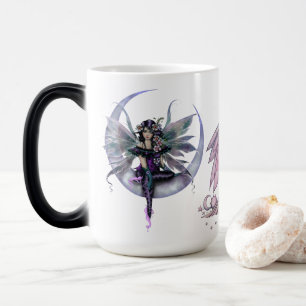 Three Fairies Fantasy Art by Molly Harrison Color Morph Mug