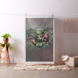 Three fairies, the companions of the magic heart.  fabric