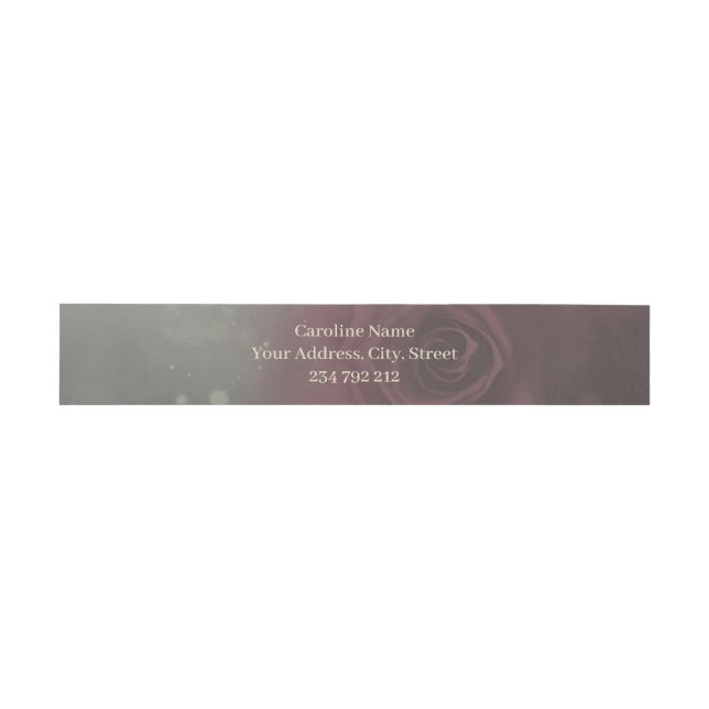Three fairies, the companions of the magic heart.  invitation belly band (Flat)