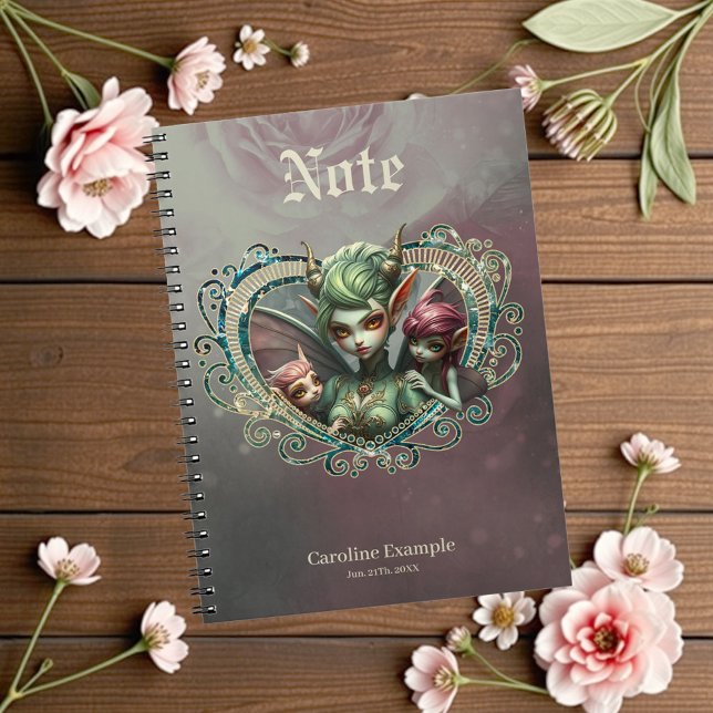 Three fairies the companions of the magic heart notebook (Creator Uploaded)