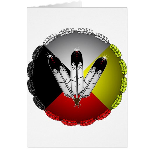 Three Feathers Cards (Front)