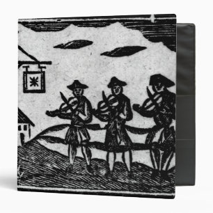 Three Fiddlers, from 'A Book Roxburghe Ballads' Binder