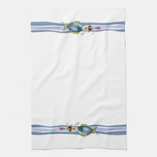 Three Fish - Kitchen Towel