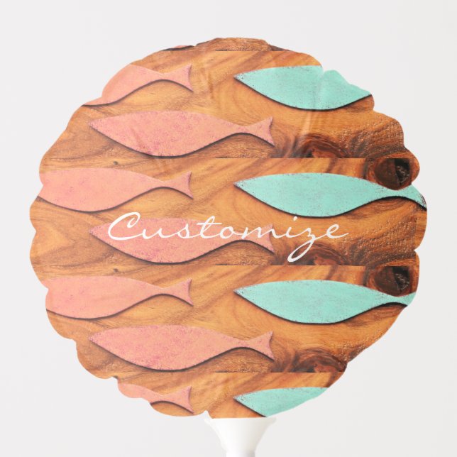 Three Fish Pattern Thunder_Cove Balloon (Front)