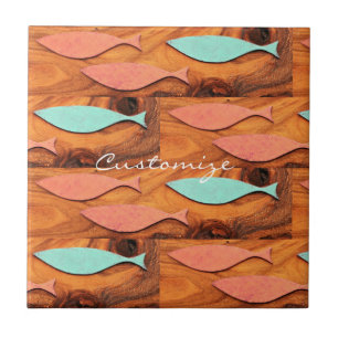 Three Fish Pattern Thunder_Cove Ceramic Tile