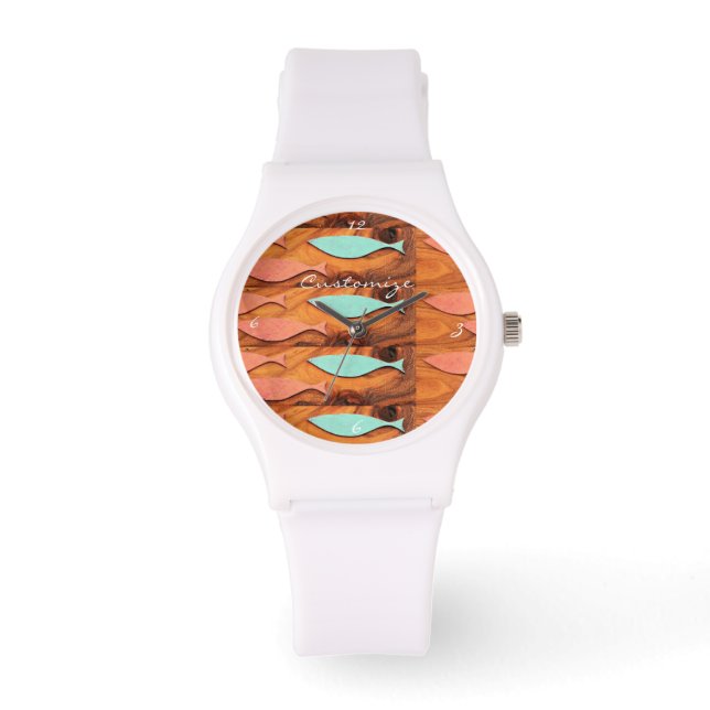 Three Fish Pattern Thunder_Cove Watch (Front)