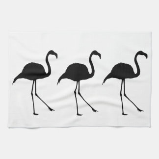 Three Flamingos Kitchen Towel