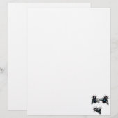 Three flies plain letterhead (Front/Back)