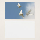 Three flying doves (Front & Back)