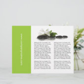 Three Fold Aesthetician Flyer (Standing Front)
