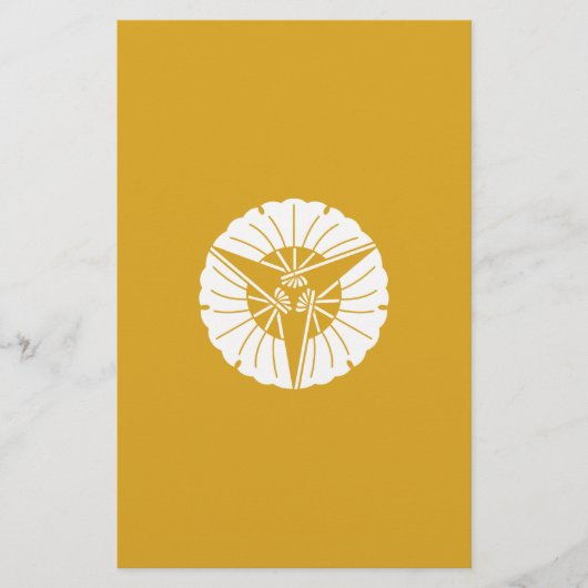 Three-fold Ginkgo Crest (Front)