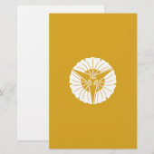 Three-fold Ginkgo Crest (Front/Back)