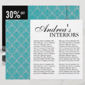 Three Fold Interior Designer Brochure (Front/Back)