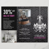 Three Fold Interior Designer Brochure (Back)