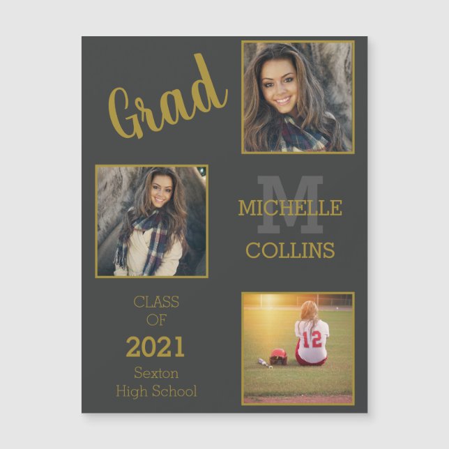 Three Frames Simple Graduation (Front)