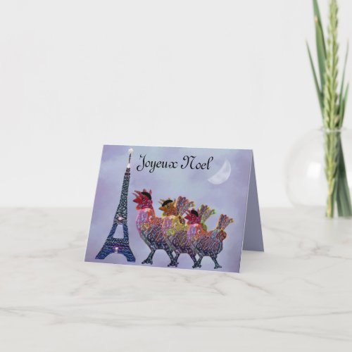 Three French Hens Cards