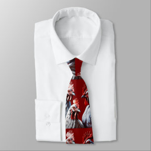 Three French Hens Faith Hope Charity Cut Out v1 Neck Tie