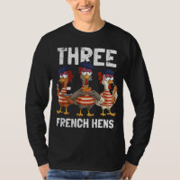 Three French Hens Funny Christmas Carol Partridge