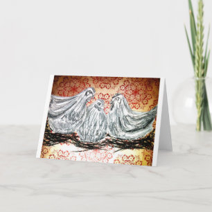 Three French Hens Holiday Card