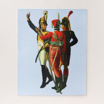three French soldiers circa 1800 Jigsaw Puzzle three French soldiers circa 1800 Jigsaw Puzzle