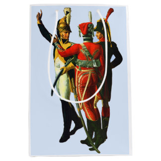 three French soldiers circa 1800 Medium Gift Bag