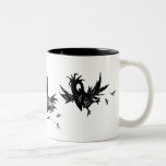 Three Funny Black Crows Two-tone Coffee Mug at Zazzle