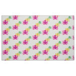 Three funny octopies fabric