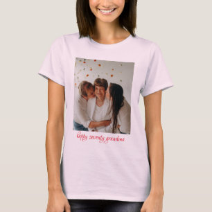 Three generation happy birthday grandma t-shirts