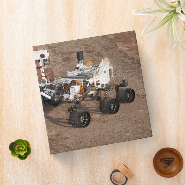 Three Generations Of Mars Rovers. 3 Ring Binder (In Situ)
