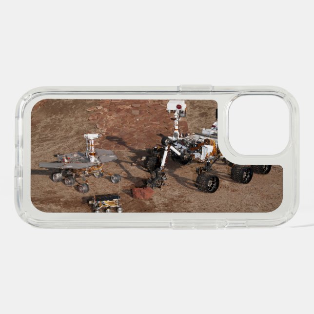 Three Generations Of Mars Rovers. Speck iPhone Case (Horz)