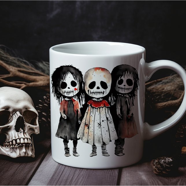 Three Ghost Children Giant Coffee Mug (Creator Uploaded)