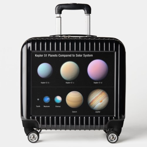 Three Giant Planets Orbiting Kepler 51 Luggage
