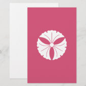 Three ginkgo leaves (Front/Back)